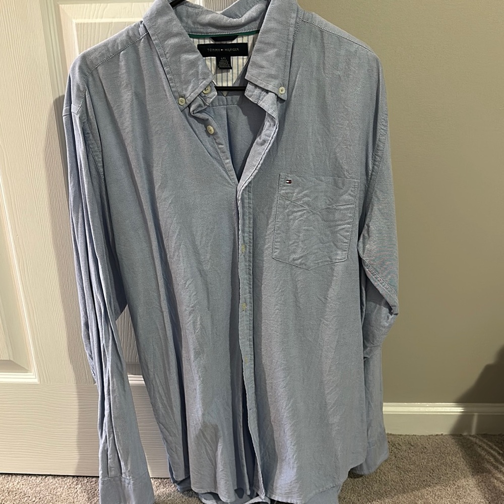 Tommy Hilfiger Men's Blue Shirt